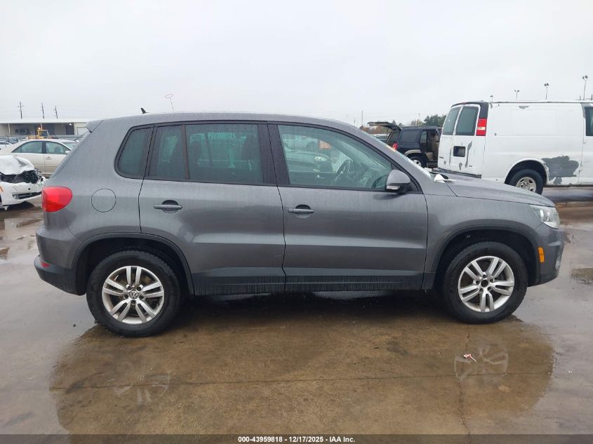 2012 Volkswagen Tiguan S VIN: WVGAV7AX4CW091359 Lot: 43959818