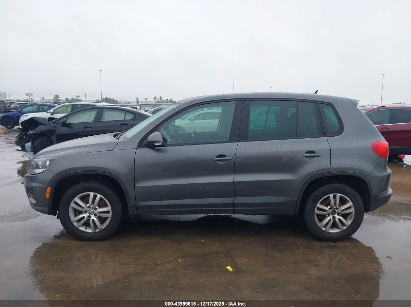 2012 Volkswagen Tiguan S VIN: WVGAV7AX4CW091359 Lot: 43959818