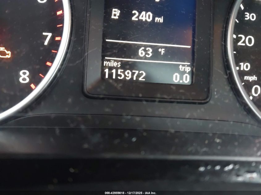 2012 Volkswagen Tiguan S VIN: WVGAV7AX4CW091359 Lot: 43959818