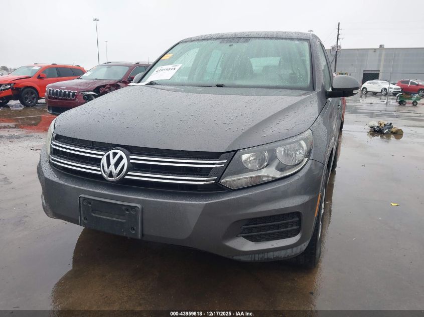 2012 Volkswagen Tiguan S VIN: WVGAV7AX4CW091359 Lot: 43959818
