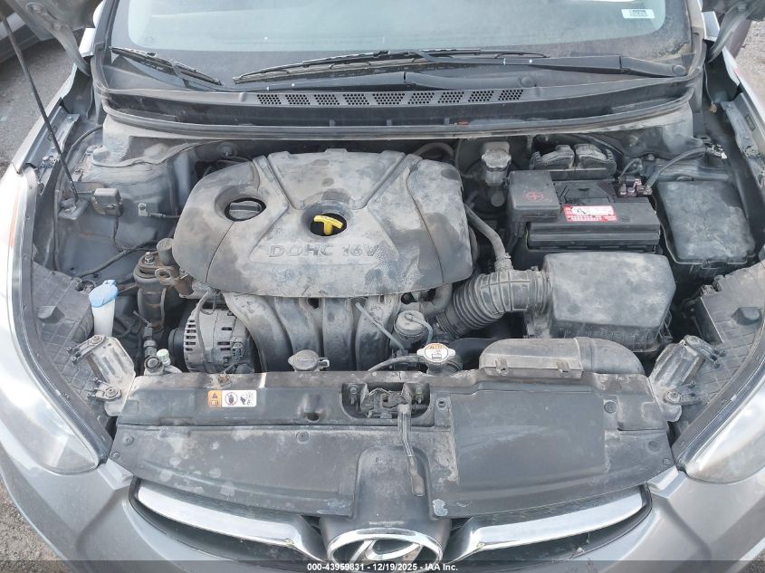 2013 Hyundai Elantra Limited VIN: 5NPDH4AE8DH330277 Lot: 43959831