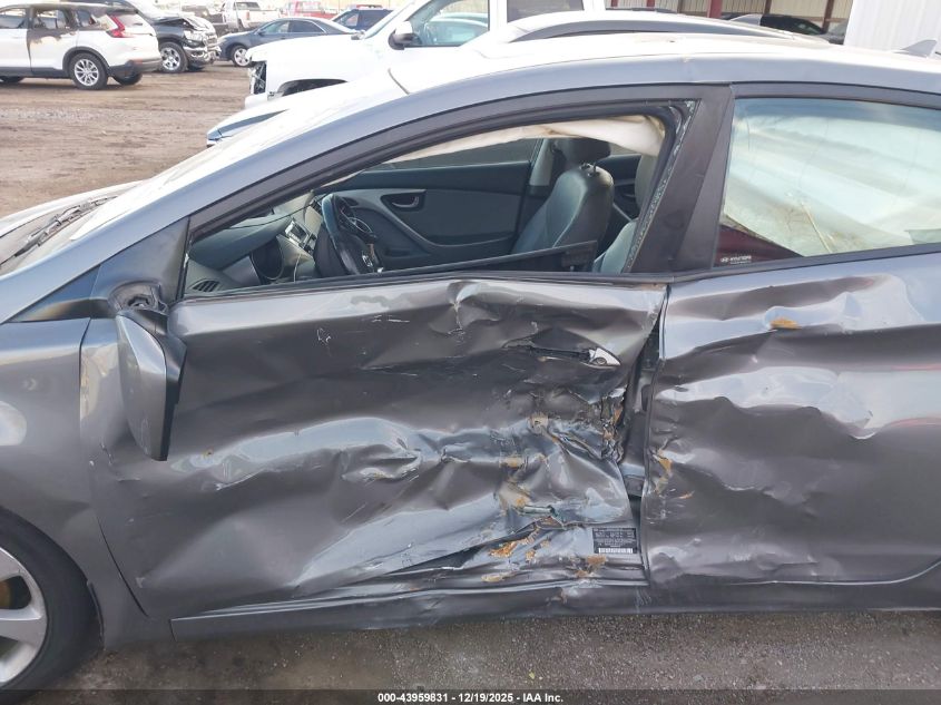 2013 Hyundai Elantra Limited VIN: 5NPDH4AE8DH330277 Lot: 43959831