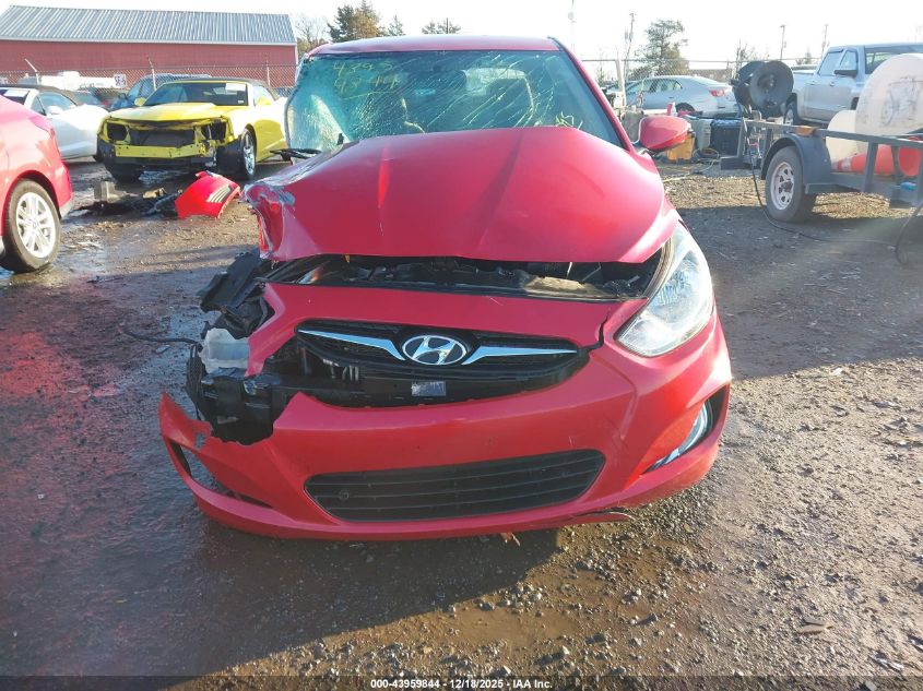 2012 Hyundai Accent Se VIN: KMHCU5AEXCU035095 Lot: 43959844