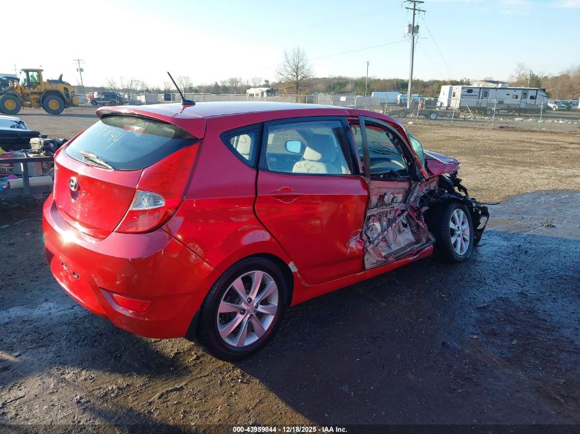 2012 Hyundai Accent Se VIN: KMHCU5AEXCU035095 Lot: 43959844