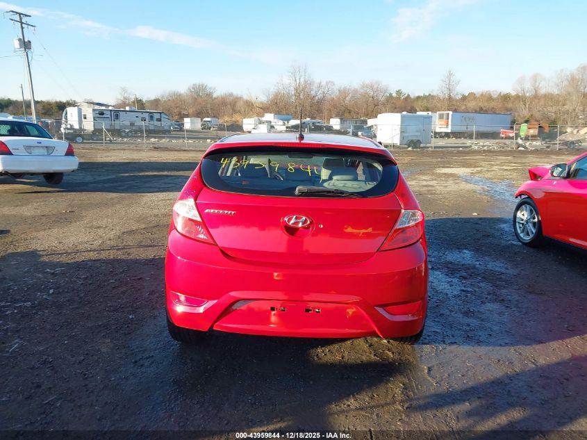 2012 Hyundai Accent Se VIN: KMHCU5AEXCU035095 Lot: 43959844