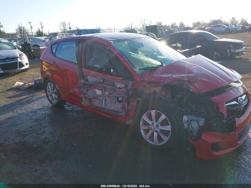 2012 Hyundai Accent Se VIN: KMHCU5AEXCU035095 Lot: 43959844