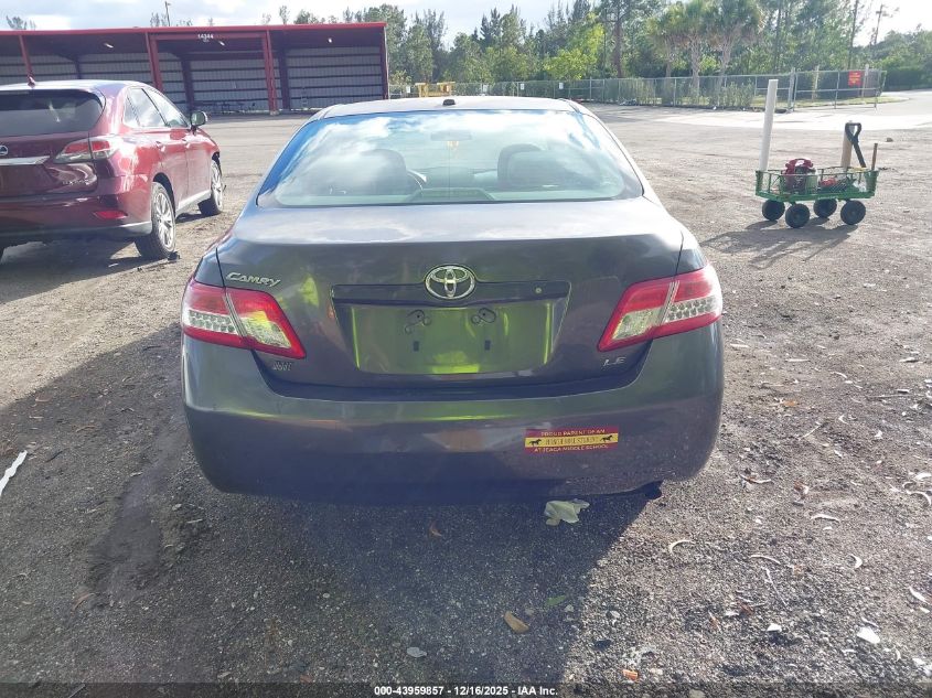 2010 Toyota Camry Le VIN: 4T4BF3EK0AR050931 Lot: 43959857