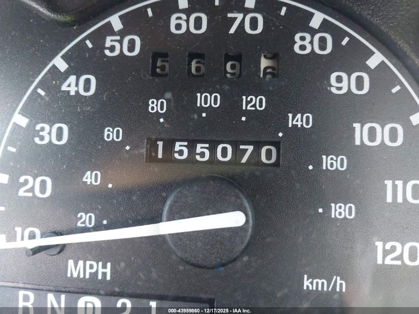 2003 Ford Ranger Edge/Xl/Xlt VIN: 1FTYR10U63PA98576 Lot: 43959860