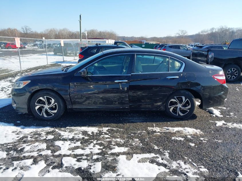 2016 Honda Accord Lx VIN: 1HGCR2F33GA039607 Lot: 43959867
