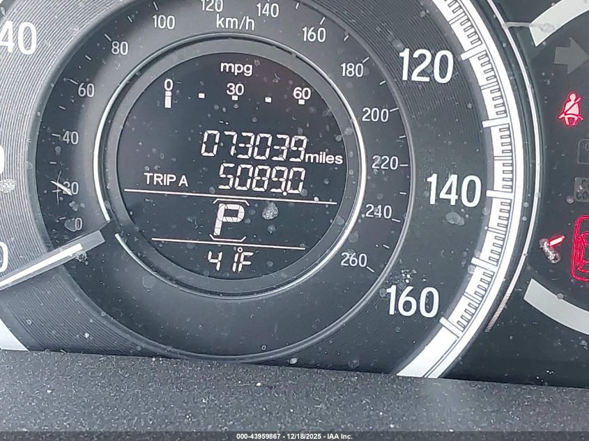 2016 Honda Accord Lx VIN: 1HGCR2F33GA039607 Lot: 43959867