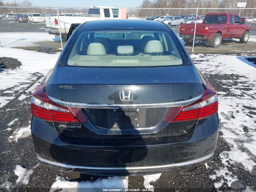 2016 Honda Accord Lx VIN: 1HGCR2F33GA039607 Lot: 43959867