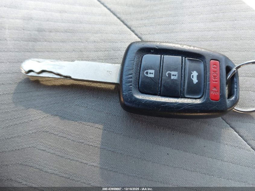 2016 Honda Accord Lx VIN: 1HGCR2F33GA039607 Lot: 43959867