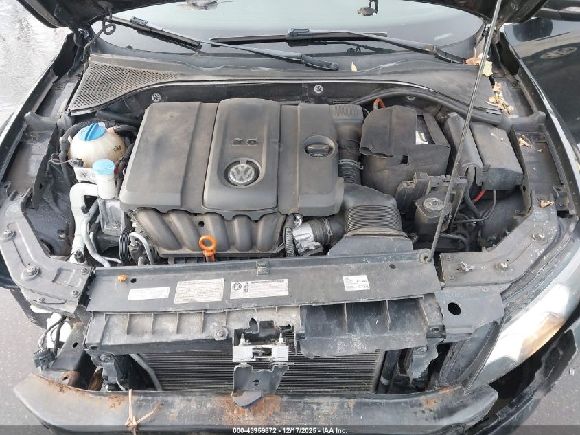 2012 Volkswagen Passat 2.5L Se VIN: 1VWBP7A34CC090713 Lot: 43959872