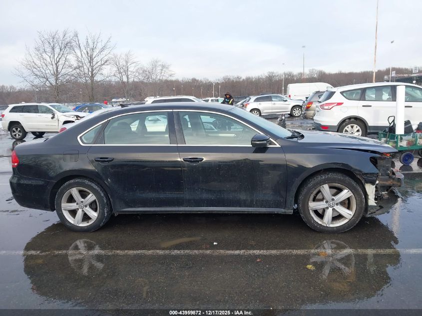2012 Volkswagen Passat 2.5L Se VIN: 1VWBP7A34CC090713 Lot: 43959872