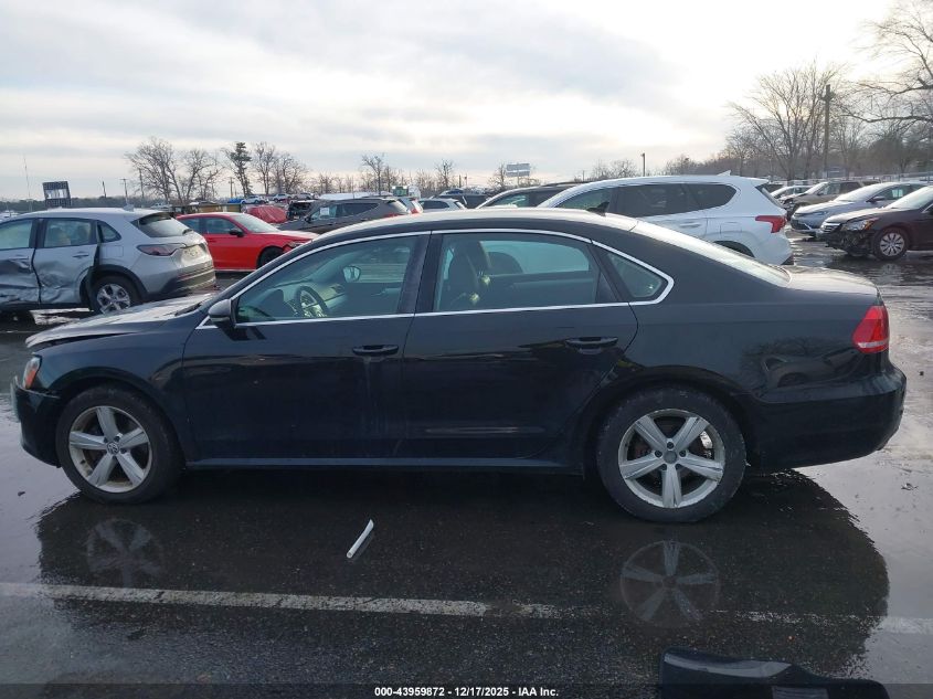 2012 Volkswagen Passat 2.5L Se VIN: 1VWBP7A34CC090713 Lot: 43959872