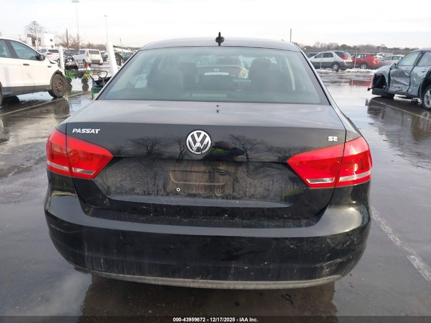 2012 Volkswagen Passat 2.5L Se VIN: 1VWBP7A34CC090713 Lot: 43959872