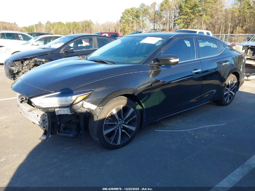 2021 Nissan Maxima Sv Xtronic Cvt VIN: 1N4AA6CV9MC508294 Lot: 43959876