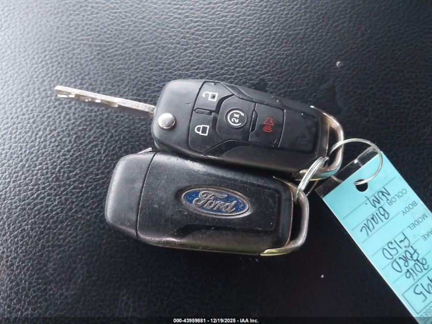 2016 Ford F-150 Xlt VIN: 1FTEW1EG8GFD09450 Lot: 43959881