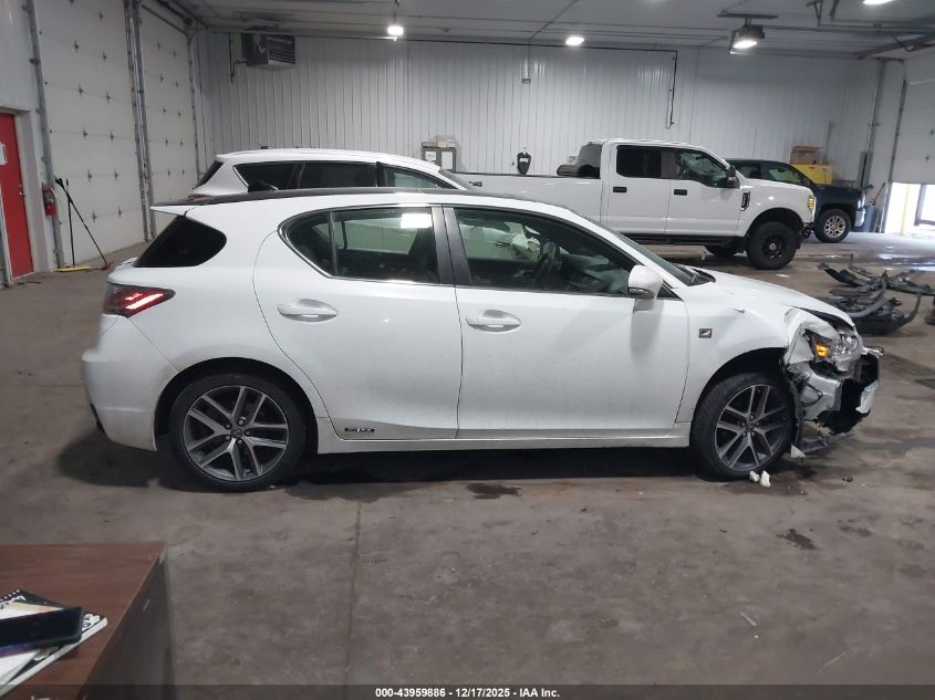 2015 Lexus Ct 200H VIN: JTHKD5BHXF2212820 Lot: 43959886