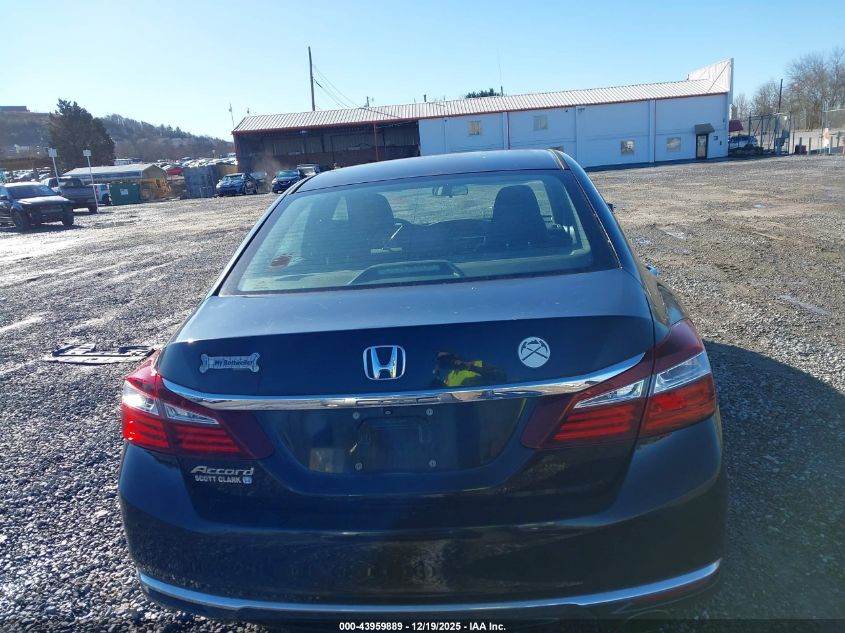 2016 Honda Accord Lx VIN: 1HGCR2F35GA218019 Lot: 43959889
