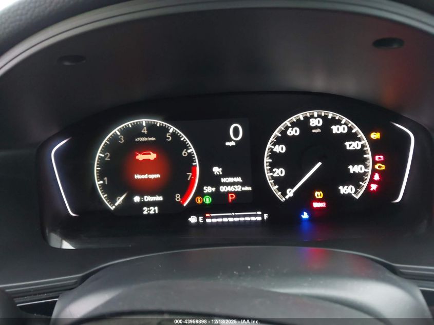 2026 Honda Civic Sport VIN: 2HGFE2F55TH529665 Lot: 43959898