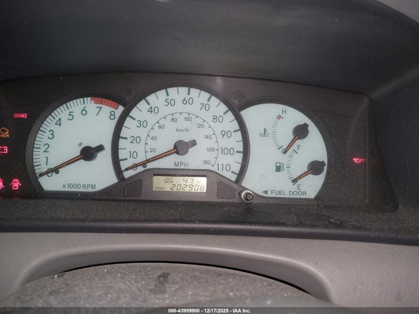 2003 Toyota Corolla Le VIN: 1NXBR32E73Z185276 Lot: 43959900