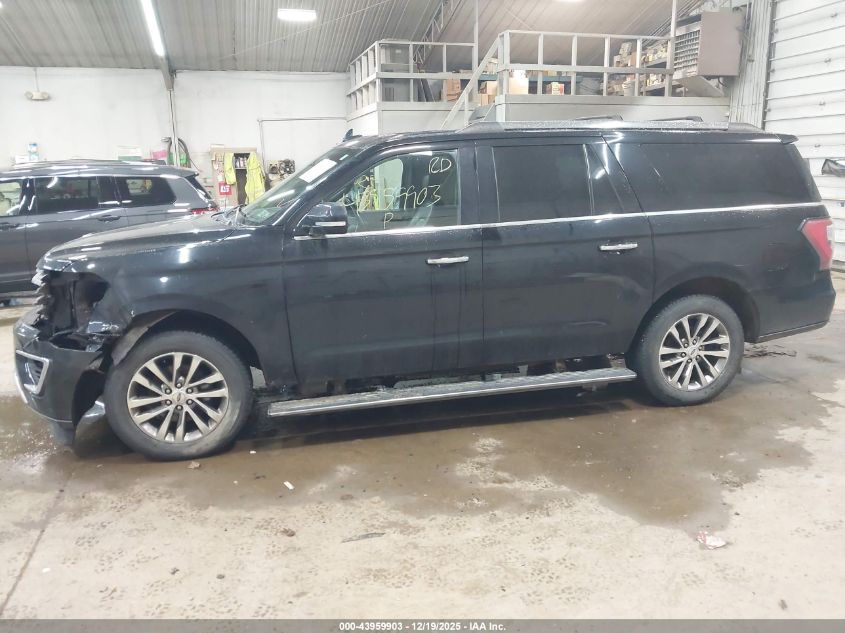 2018 Ford Expedition Max Limited VIN: 1FMJK2AT5JEA37435 Lot: 43959903