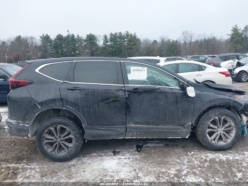 2022 Honda Cr-V Awd Ex-L VIN: 7FARW2H80NE030592 Lot: 43959917