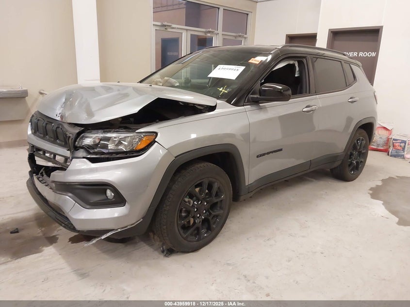 VIN 3C4NJCBBXNT210912 2022 JEEP COMPASS ALTITUDE FWD