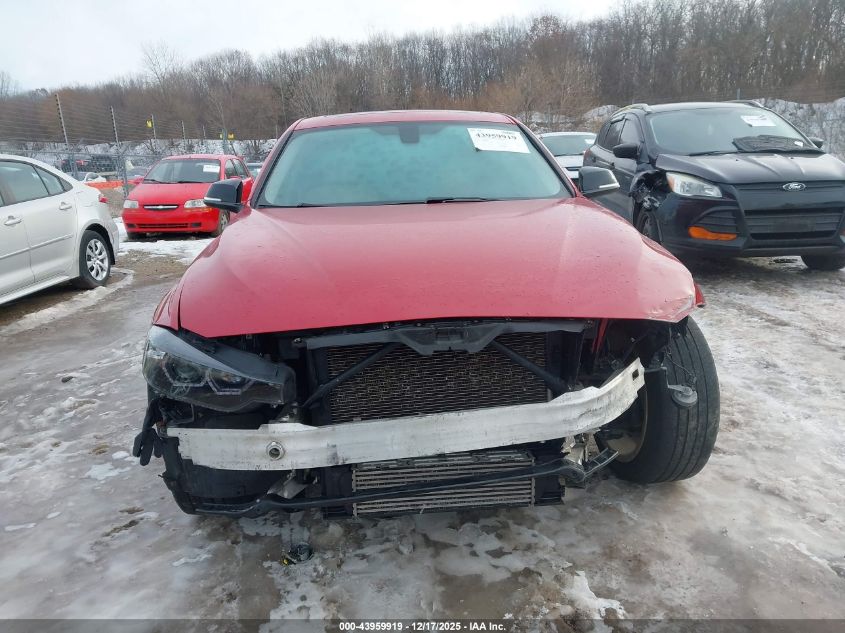 2013 BMW 328I xDrive VIN: WBA3B3C56DF536872 Lot: 43959919