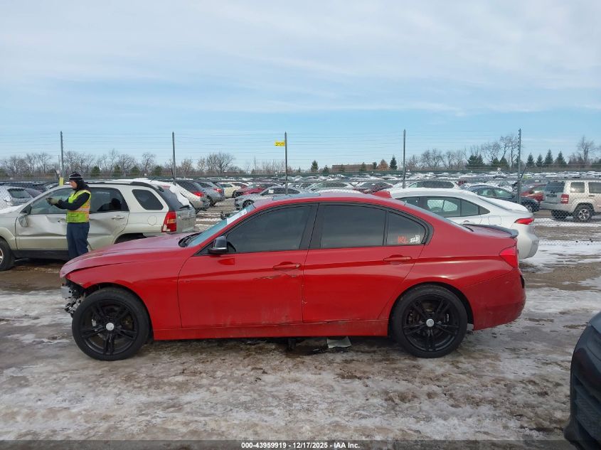 2013 BMW 328I xDrive VIN: WBA3B3C56DF536872 Lot: 43959919