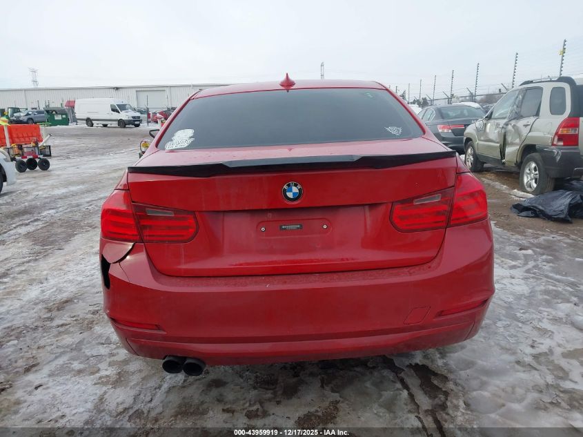 2013 BMW 328I xDrive VIN: WBA3B3C56DF536872 Lot: 43959919