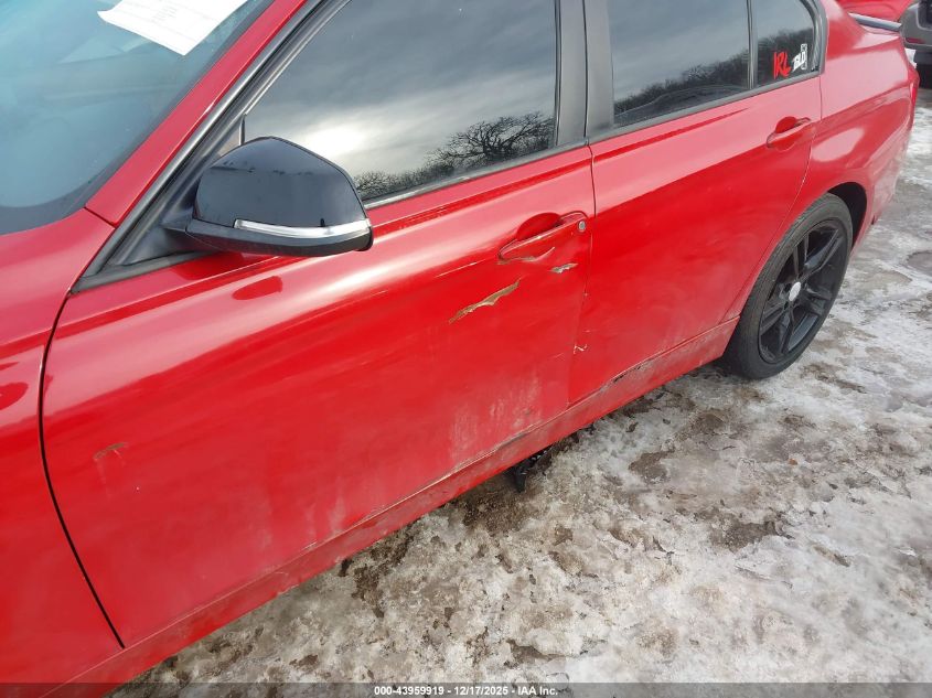 2013 BMW 328I xDrive VIN: WBA3B3C56DF536872 Lot: 43959919