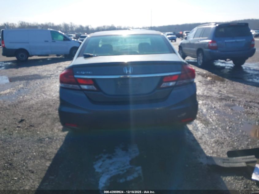 2013 Honda Civic Lx VIN: 2HGFB2F55DH541504 Lot: 43959924