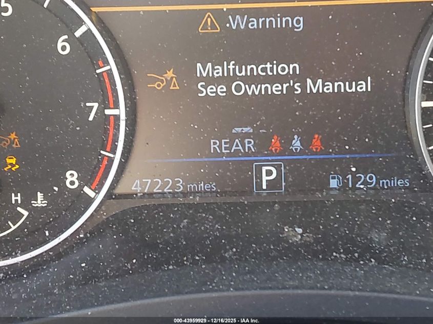 2023 Nissan Altima Sr Fwd VIN: 1N4BL4CV4PN415176 Lot: 43959929