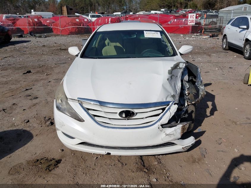 2013 Hyundai Sonata Gls VIN: 5NPEB4AC7DH542818 Lot: 43959930