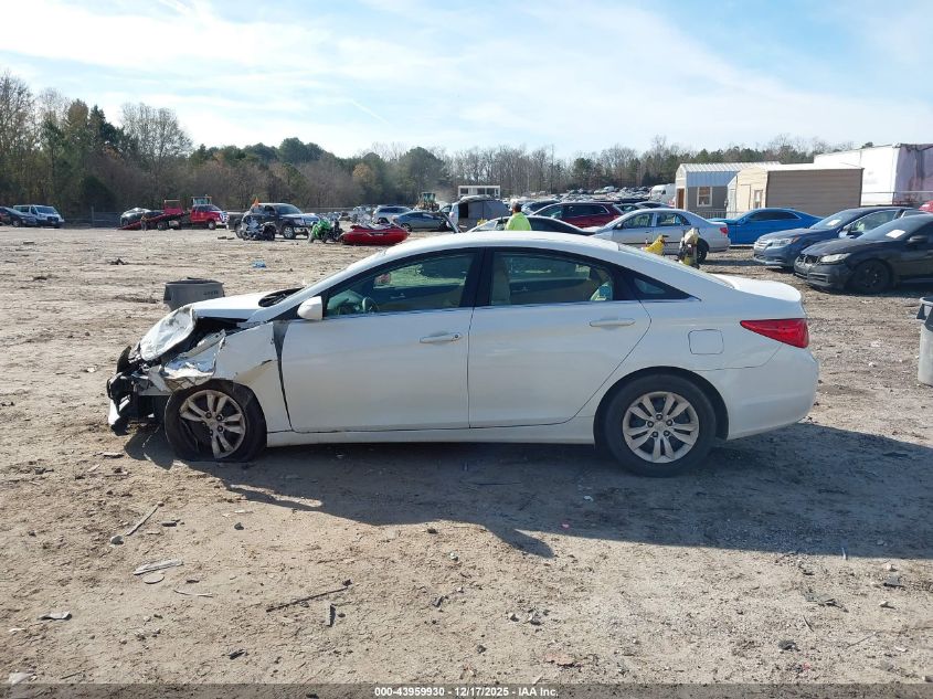 2013 Hyundai Sonata Gls VIN: 5NPEB4AC7DH542818 Lot: 43959930