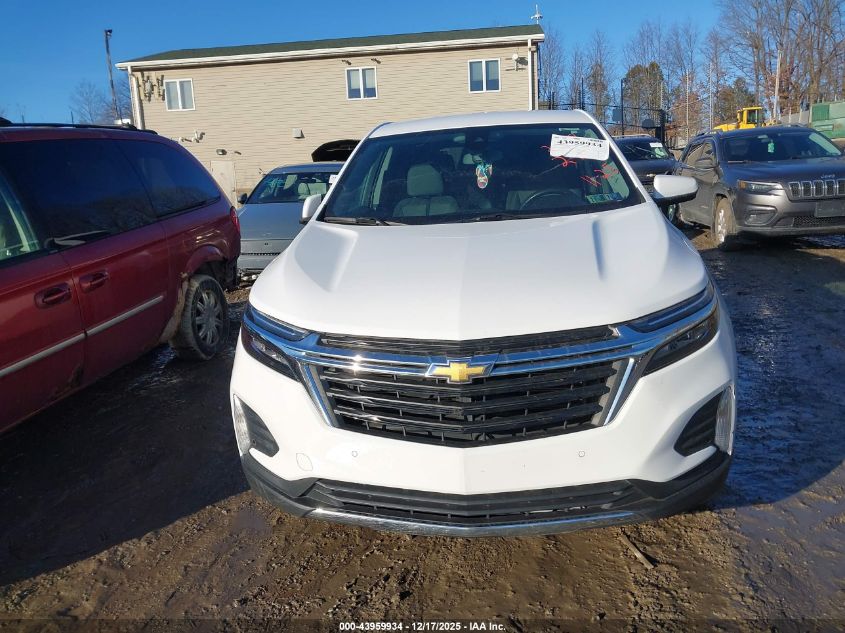 2022 Chevrolet Equinox Awd Lt VIN: 3GNAXUEV5NL242456 Lot: 43959934