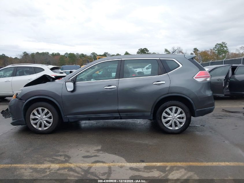 2015 Nissan Rogue S VIN: 5N1AT2MT4FC798727 Lot: 43959939