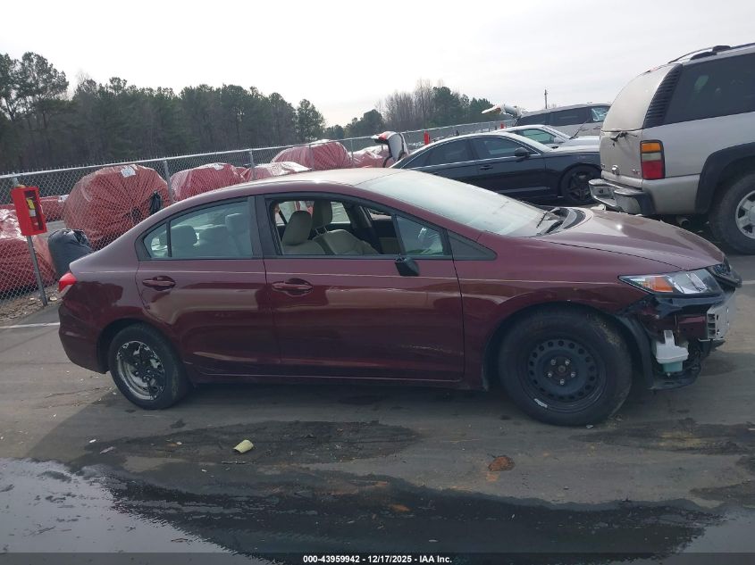 2015 Honda Civic Lx VIN: 19XFB2F56FE026573 Lot: 43959942