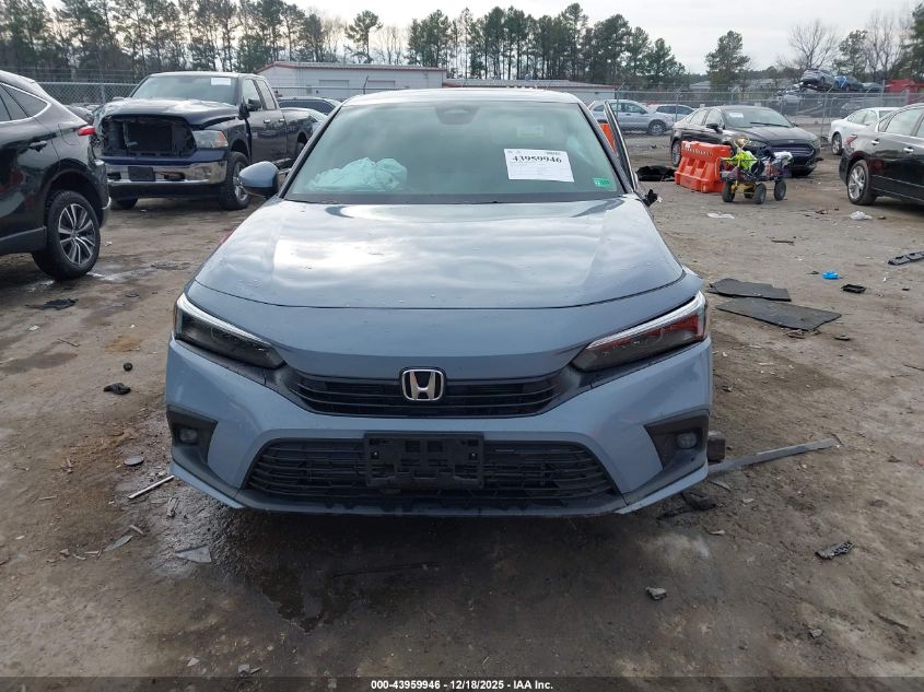 2024 Honda Civic Touring VIN: 2HGFE1F91RH337567 Lot: 43959946