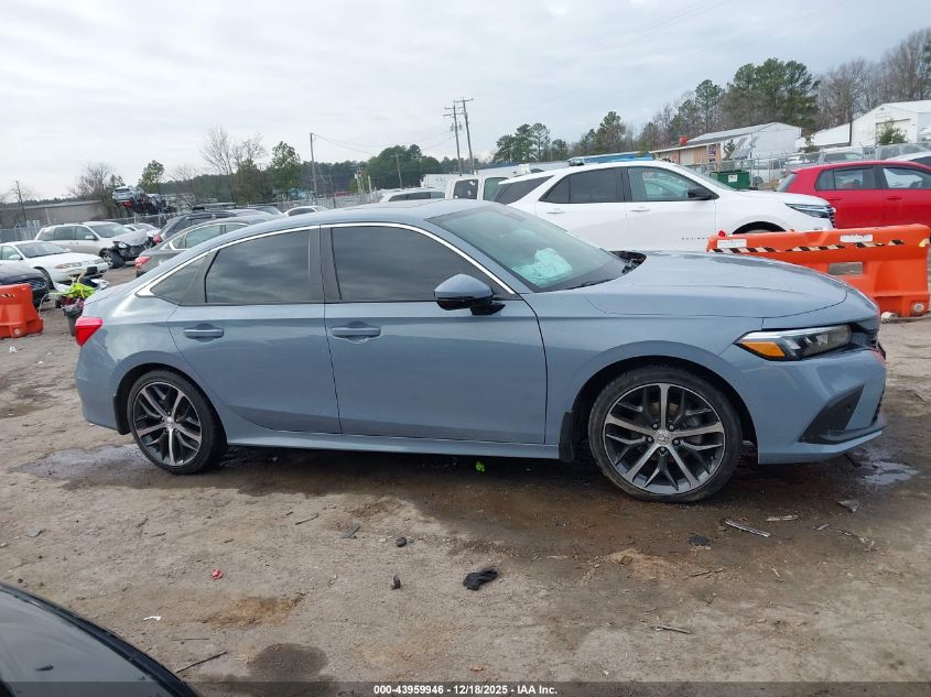 2024 Honda Civic Touring VIN: 2HGFE1F91RH337567 Lot: 43959946