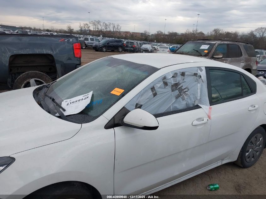 2020 Kia Rio S VIN: 3KPA24AD6LE298928 Lot: 43959948