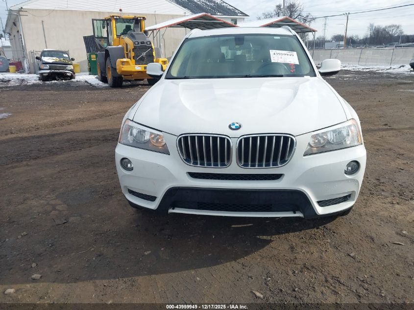 2013 BMW X3 xDrive28I VIN: 5UXWX9C5XD0D00475 Lot: 43959949
