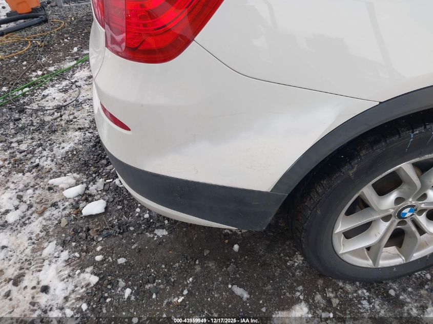 2013 BMW X3 xDrive28I VIN: 5UXWX9C5XD0D00475 Lot: 43959949