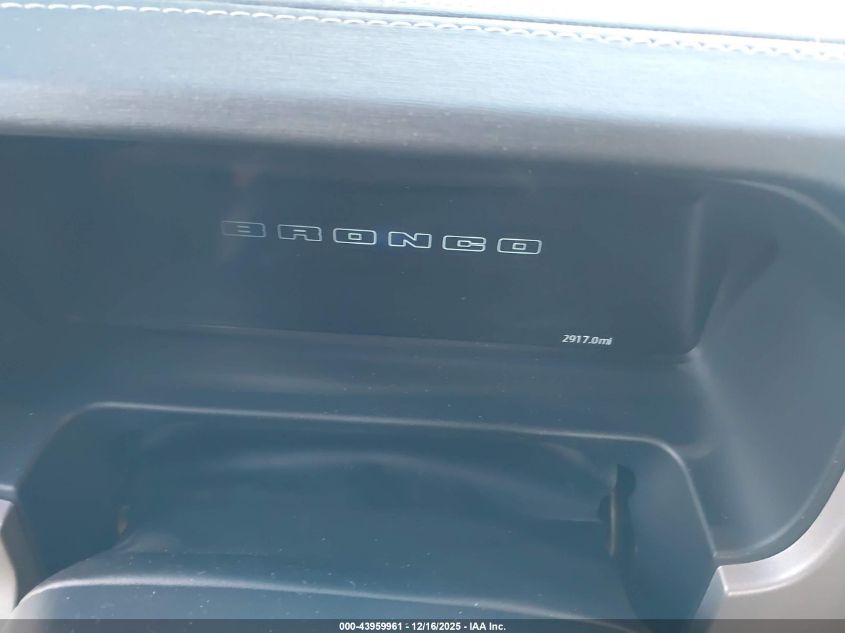 2025 Ford Bronco Outer Banks VIN: 1FMEE8BP3SLB01644 Lot: 43959961