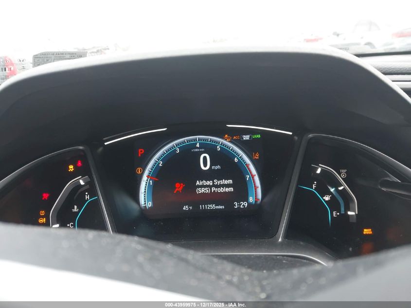 2019 Honda Civic Ex VIN: 19XFC1F36KE214204 Lot: 43959975