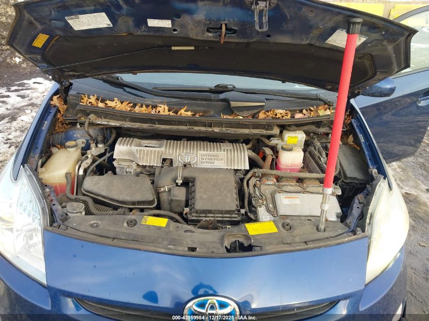 2011 Toyota Prius Three VIN: JTDKN3DU0B5314035 Lot: 43959984