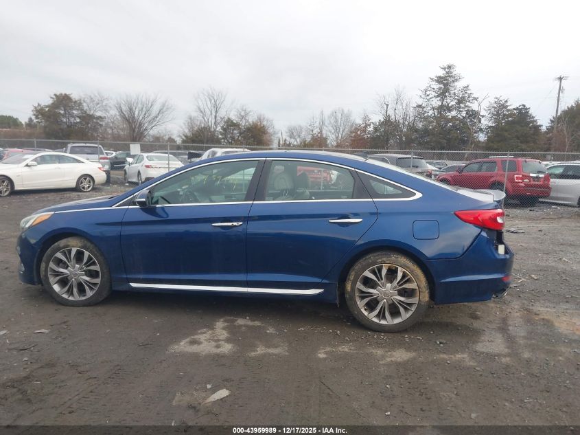 2015 Hyundai Sonata Limited 2.0T VIN: 5NPE34AB9FH177453 Lot: 43959989