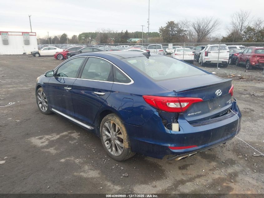 2015 Hyundai Sonata Limited 2.0T VIN: 5NPE34AB9FH177453 Lot: 43959989